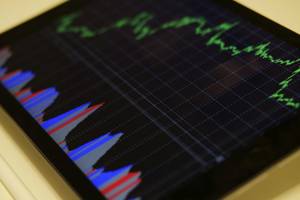Gráfico de investimentos e imposto de renda